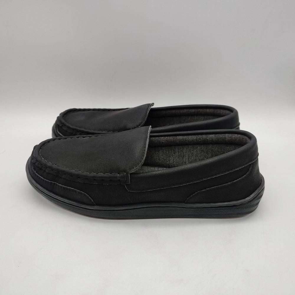 My Pillow My Slippers Womens Leather Moccasins Size 9 Gel Memory Foam House Shoe